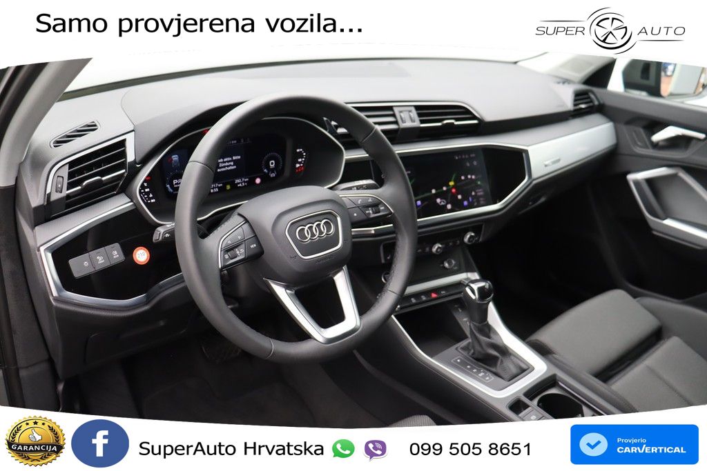 Audi Q3 35 TFSI (150 KS) S tronic advanced LED+GR SJED+ACC