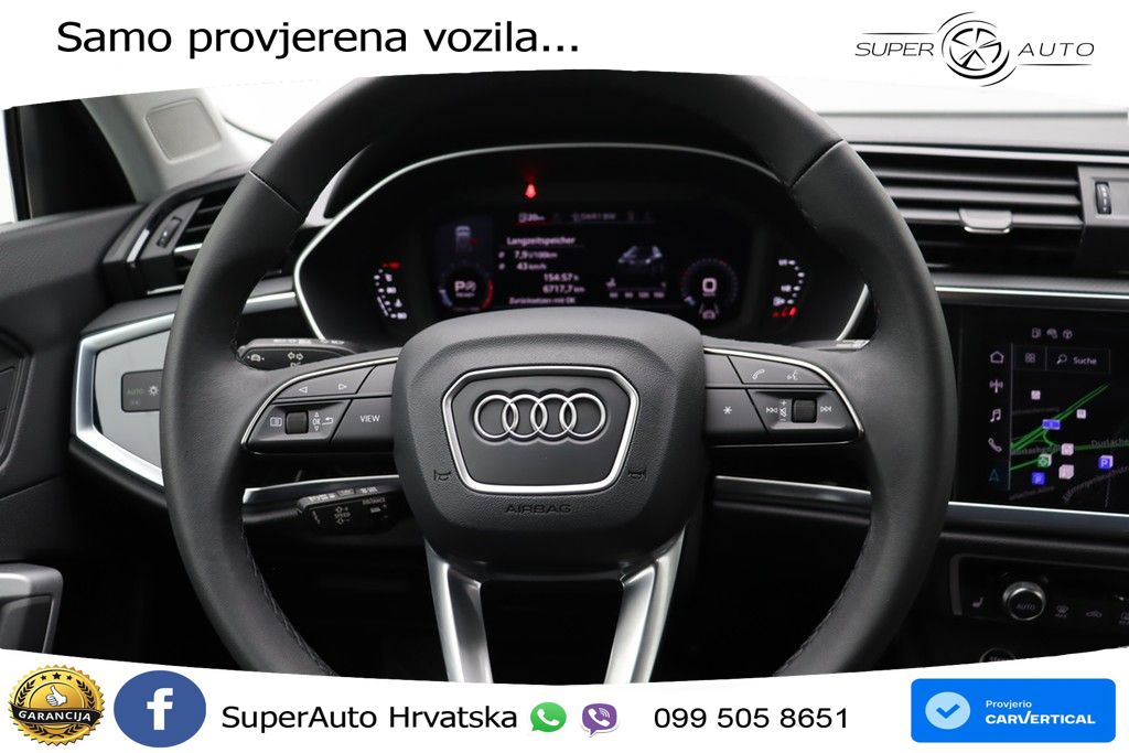 Audi Q3 35 TFSI (150 KS) S tronic advanced LED+GR SJED+ACC