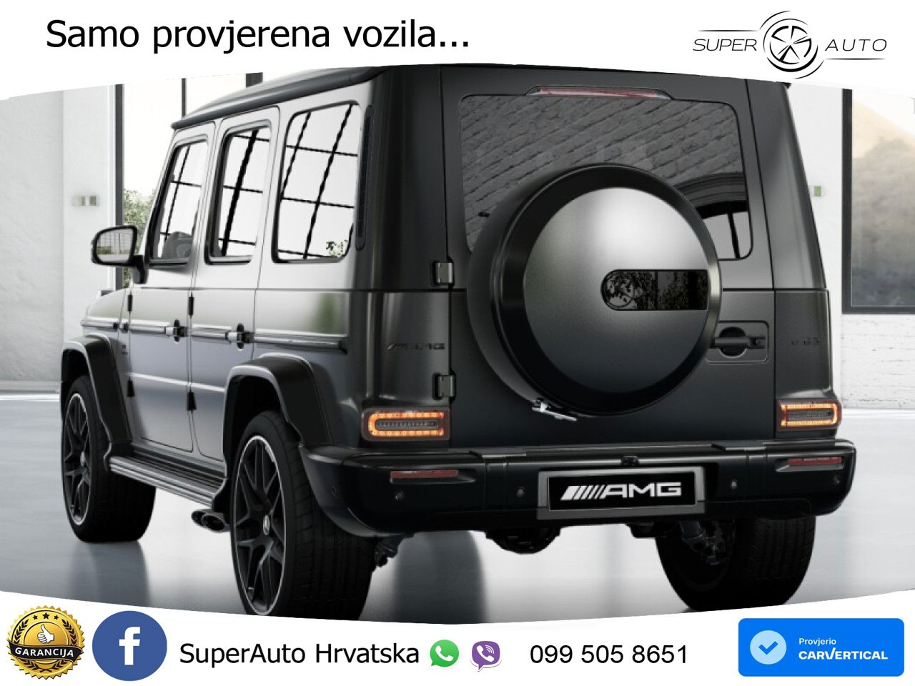 Mercedes AMG G 63 Long V8 (585 KS) 4MATIC 9G-TRONIC AMG SPEEDSHIFT TCT