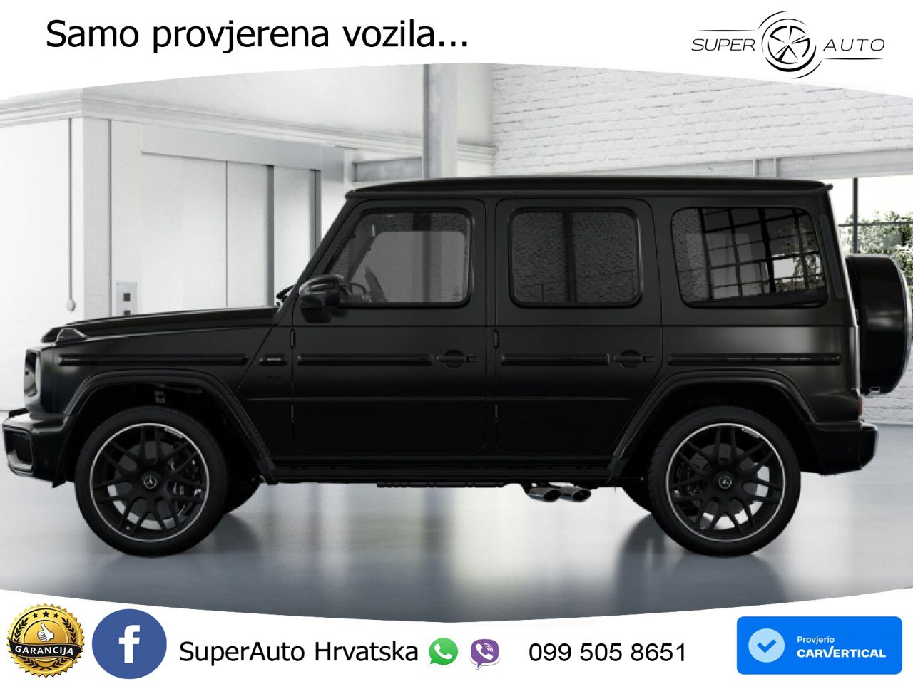 Mercedes AMG G 63 Long V8 (585 KS) 4MATIC 9G-TRONIC AMG SPEEDSHIFT TCT