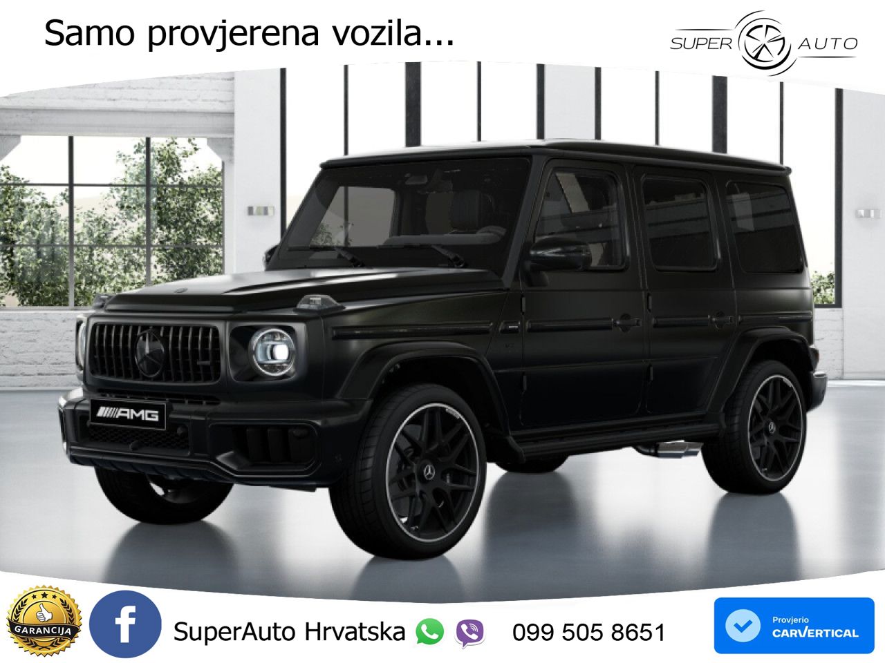 Mercedes AMG G 63 Long V8 (585 KS) 4MATIC 9G-TRONIC AMG SPEEDSHIFT TCT