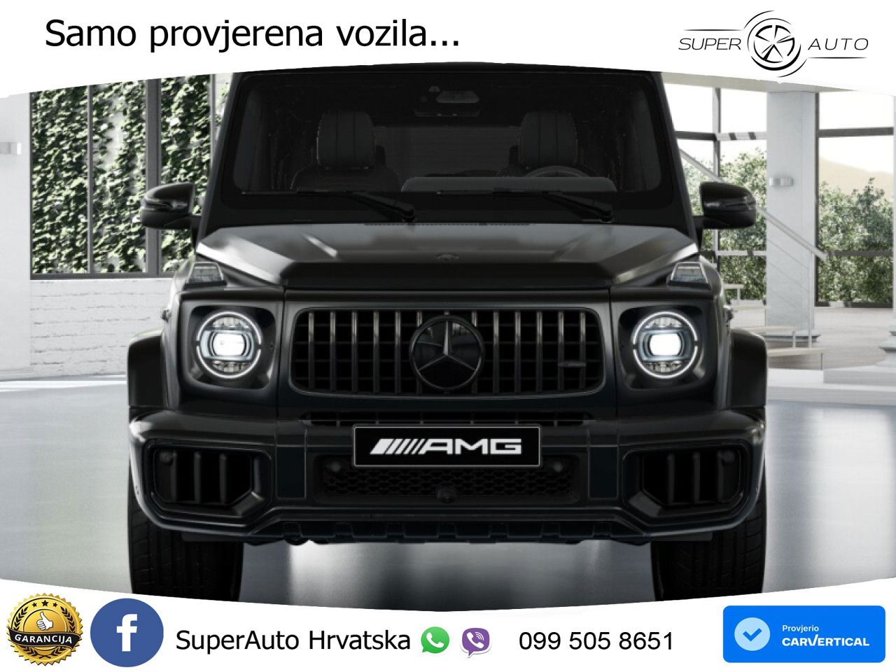 Mercedes AMG G 63 Long V8 (585 KS) 4MATIC 9G-TRONIC AMG SPEEDSHIFT TCT