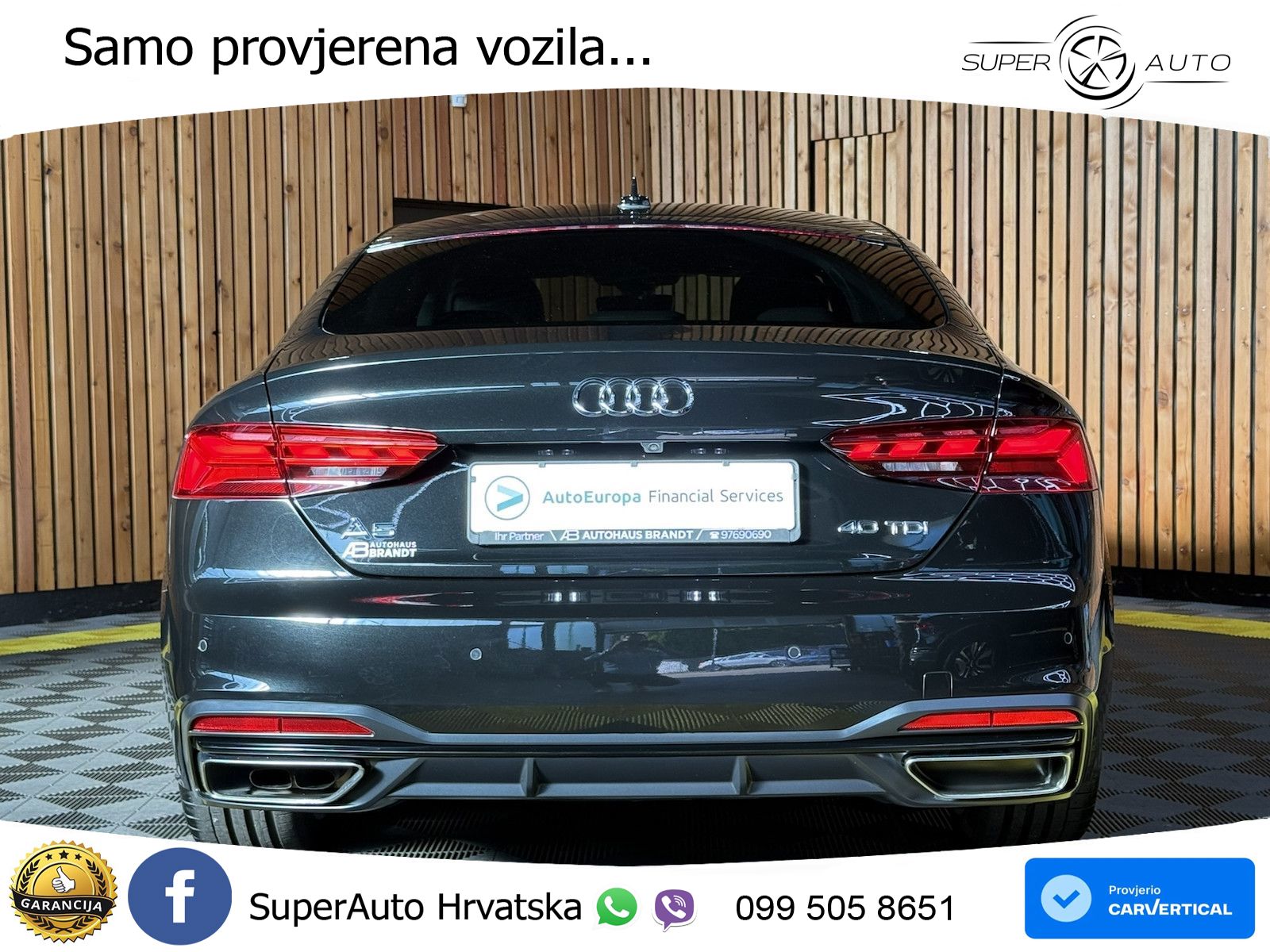 Audi A5 Sportback 40 TDI (204 KS) S tronic advanced