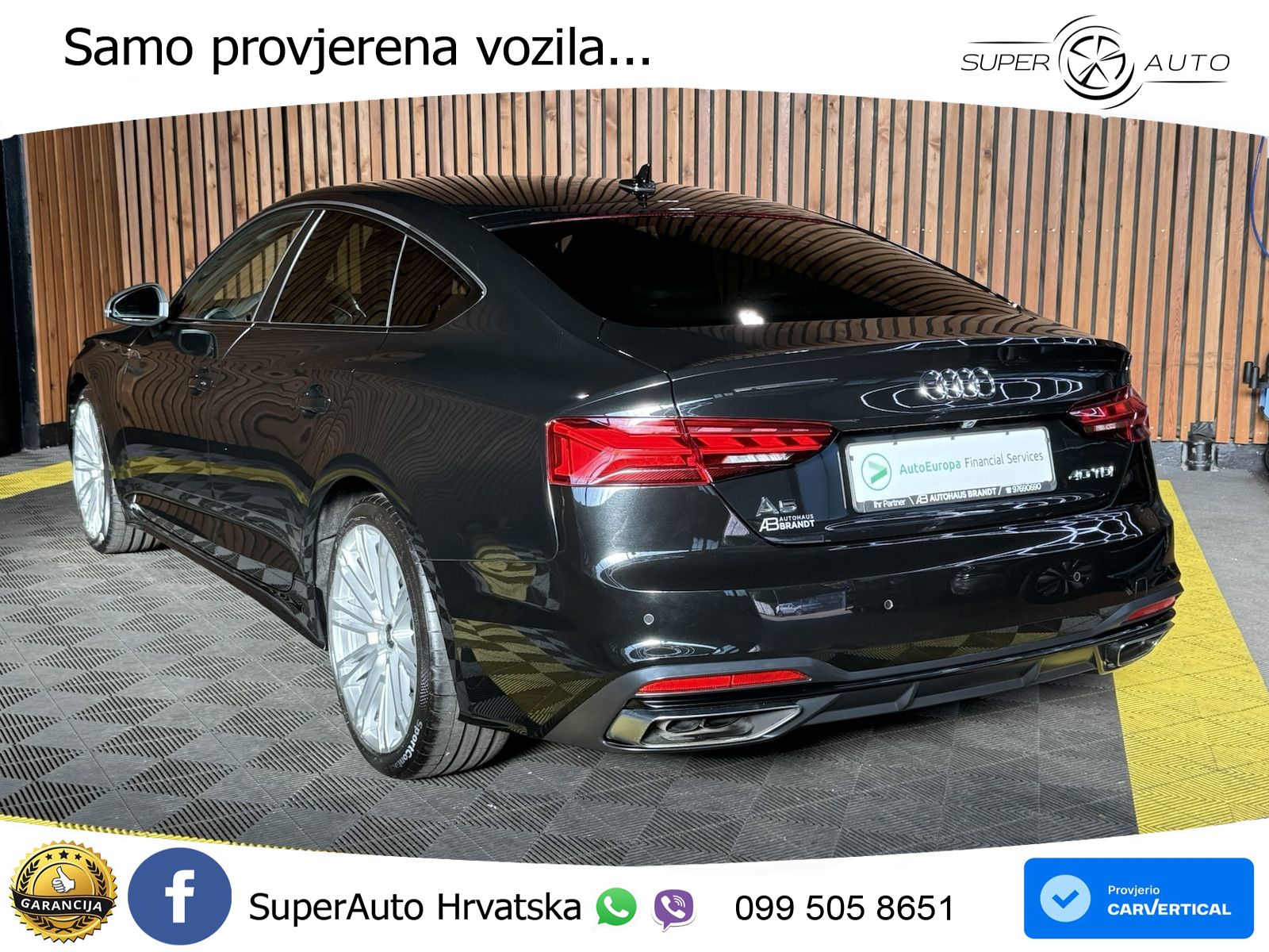Audi A5 Sportback 40 TDI (204 KS) S tronic advanced
