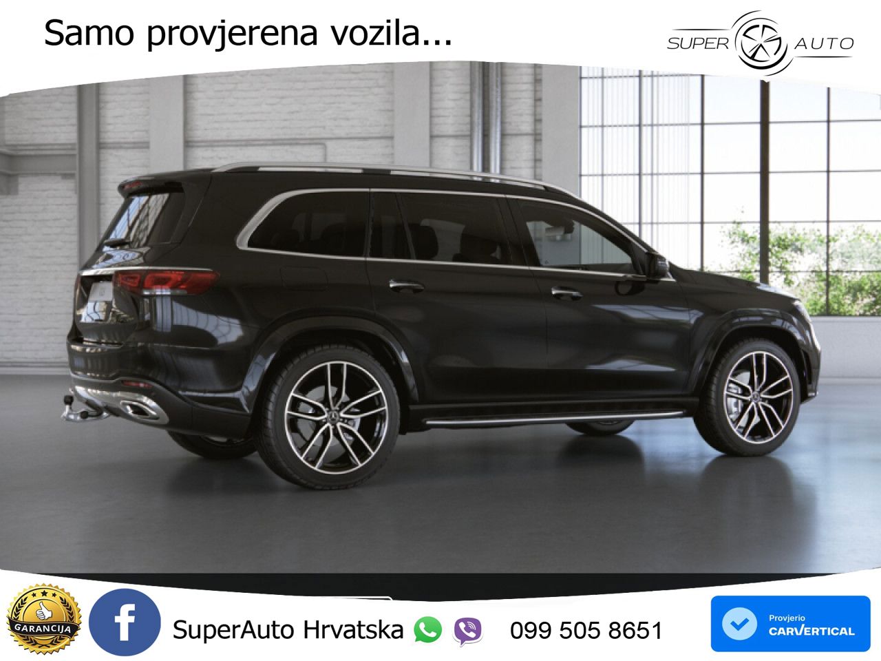 Mercedes-Benz GLS GLS 400d 4MATIC G-TRONIC AMG ZRAČNI+ACC+GR SJED+KAM+PANO