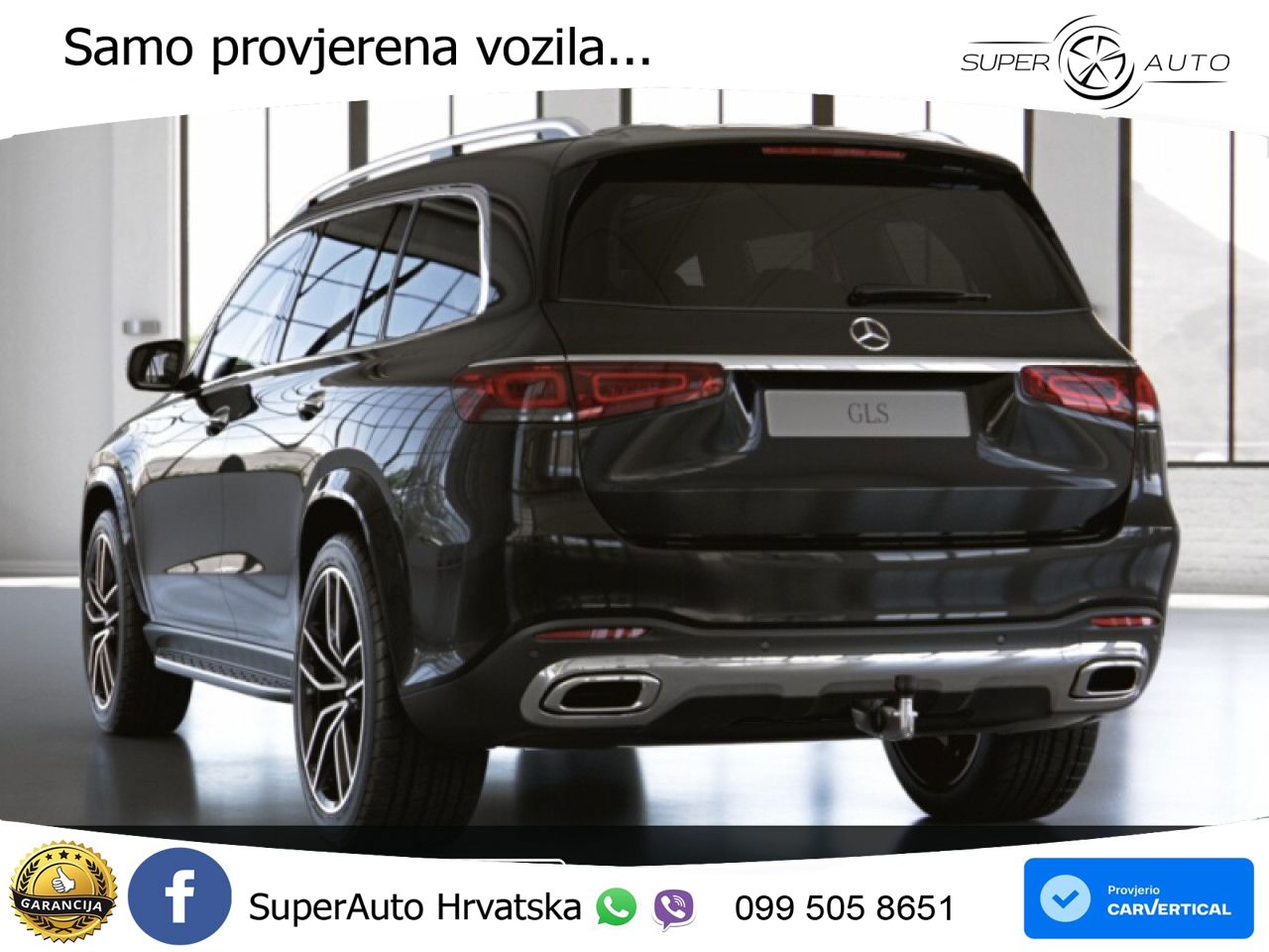 Mercedes-Benz GLS GLS 400d 4MATIC G-TRONIC AMG ZRAČNI+ACC+GR SJED+KAM+PANO