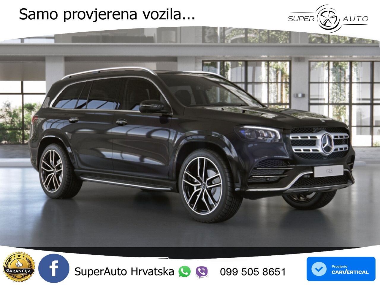 Mercedes-Benz GLS GLS 400d 4MATIC G-TRONIC AMG ZRAČNI+ACC+GR SJED+KAM+PANO