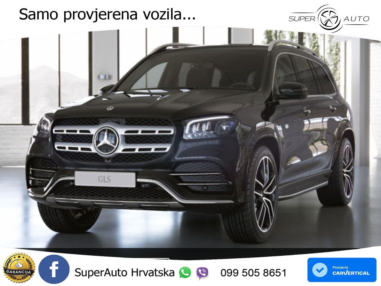 Mercedes-Benz GLS GLS 400d 4MATIC G-TRONIC AMG ZRAČNI+ACC+GR SJED+KAM+PANO