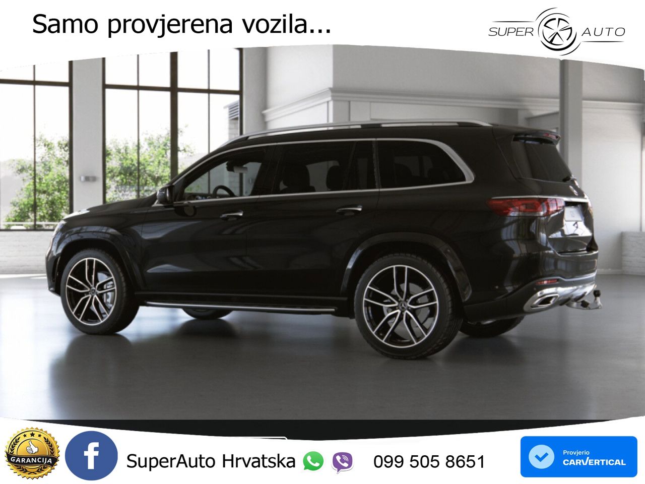 Mercedes-Benz GLS GLS 400d 4MATIC G-TRONIC AMG ZRAČNI+ACC+GR SJED+KAM+PANO