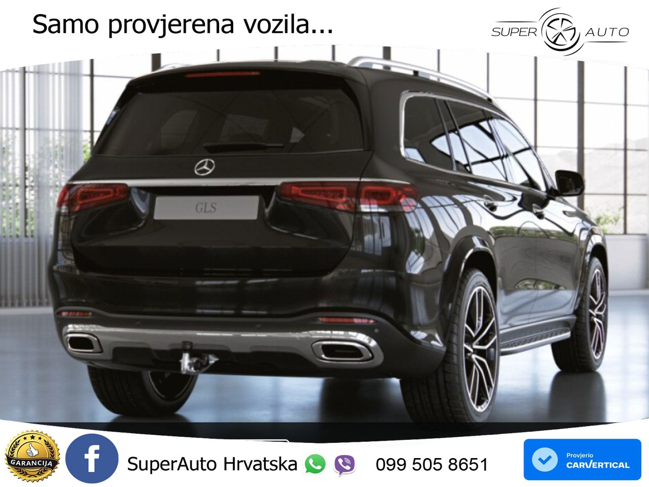 Mercedes-Benz GLS GLS 400d 4MATIC G-TRONIC AMG ZRAČNI+ACC+GR SJED+KAM+PANO