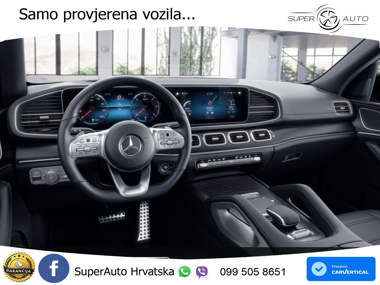 Mercedes-Benz GLS GLS 400d 4MATIC G-TRONIC AMG ZRAČNI+ACC+GR SJED+KAM+PANO