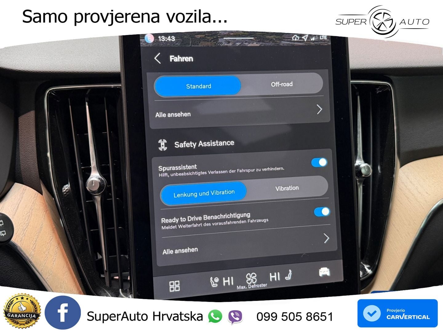 Volvo XC60 B5 Benzin AWD Geartronic ACC+HEAD+4xGR SJED+360+PANO