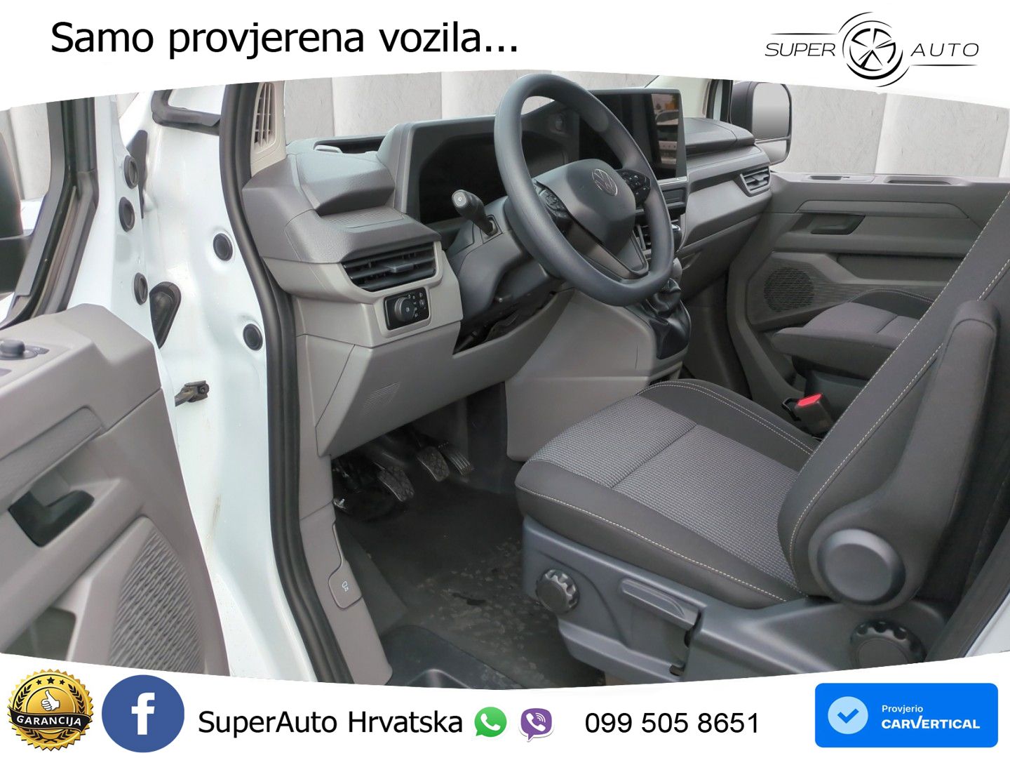 Volkswagen T7 Transporter Kasten KR TDI*LED Tempo PDC Klima 110 KS