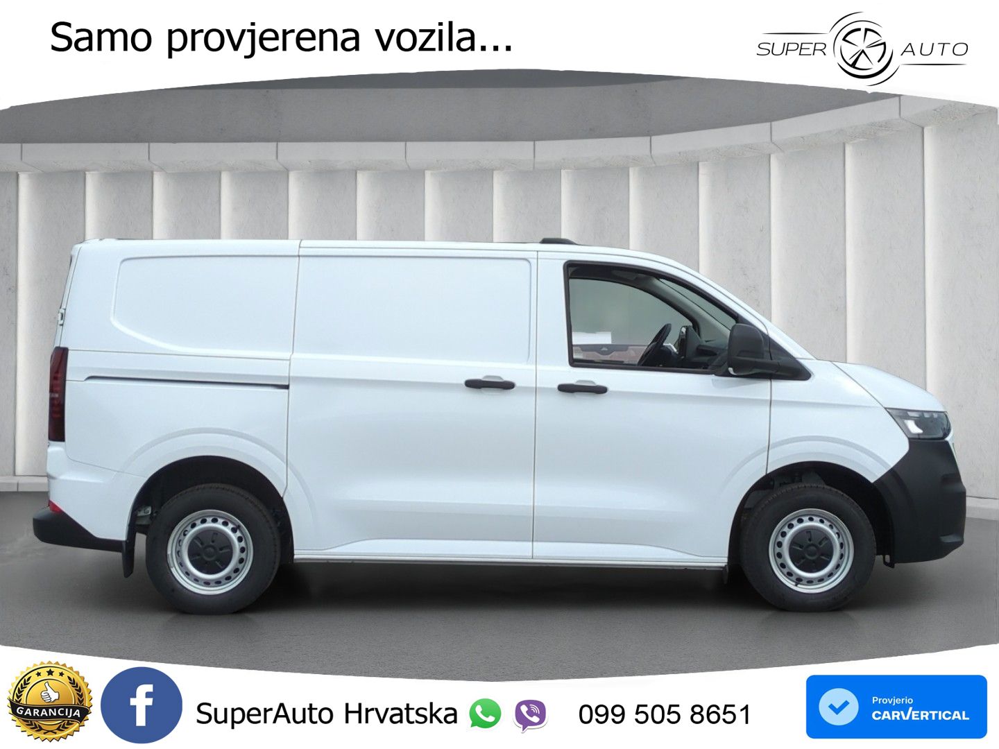 Volkswagen T7 Transporter Kasten KR TDI*LED Tempo PDC Klima 110 KS