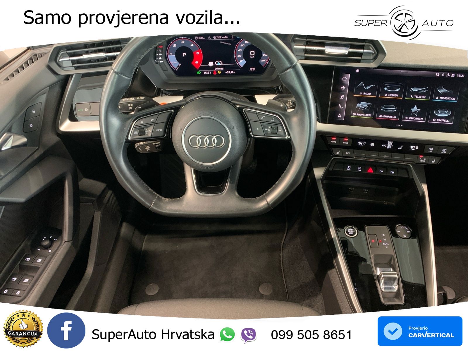 Audi A3 35 TDI (150 KS) S tronic S line