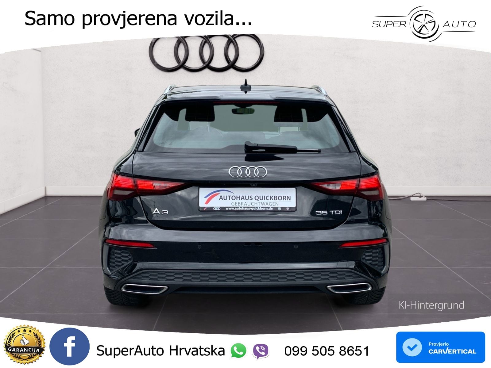 Audi A3 35 TDI (150 KS) S tronic S line