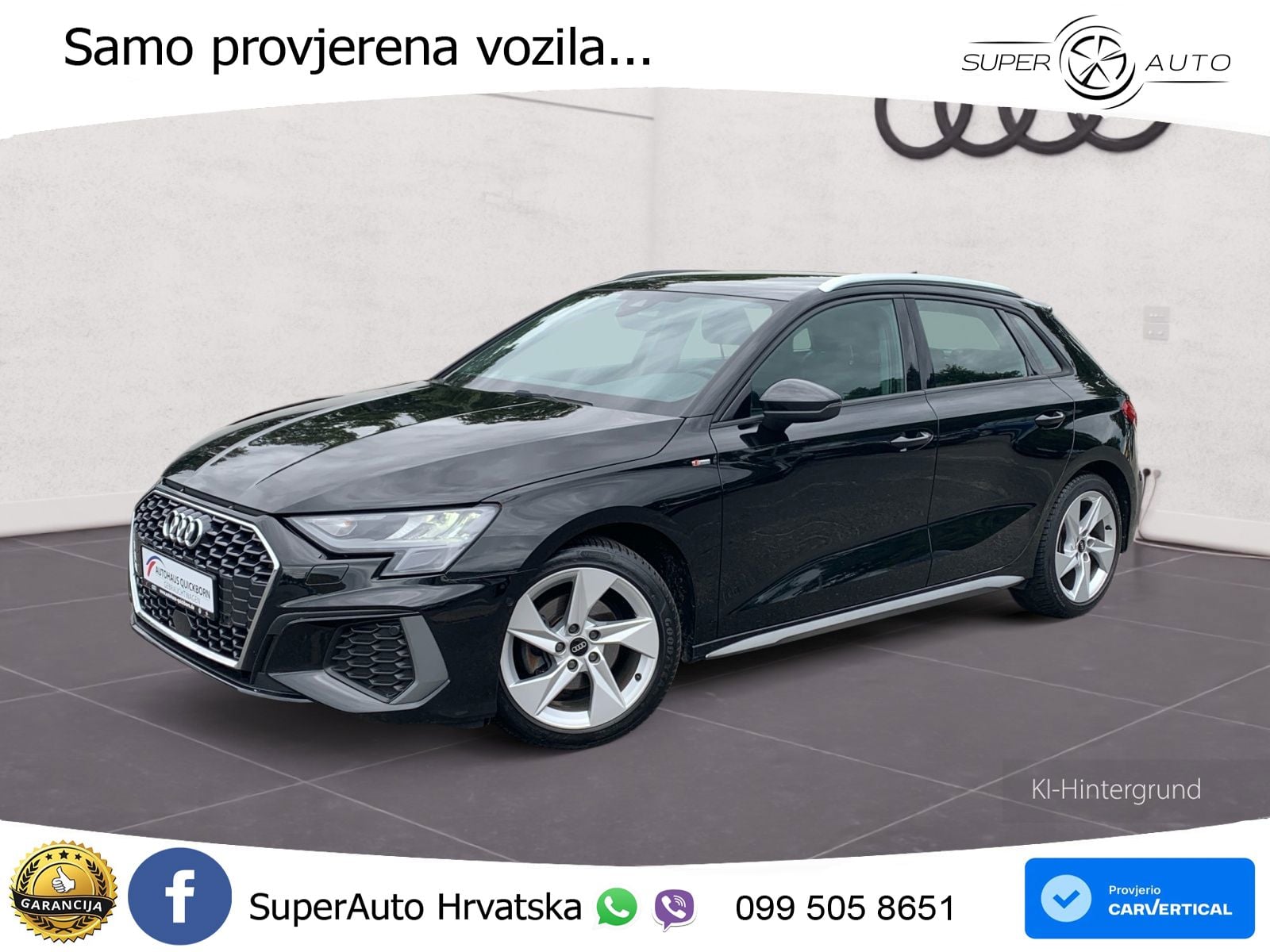 Audi A3 35 TDI (150 KS) S tronic S line