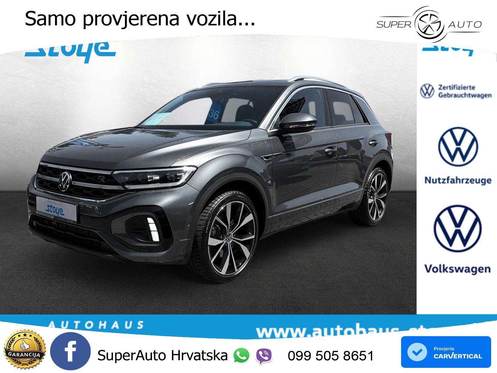 Volkswagen T-Roc I 2.0 TSI (190 KS) 4M DSG LED+GR SJED+ACC