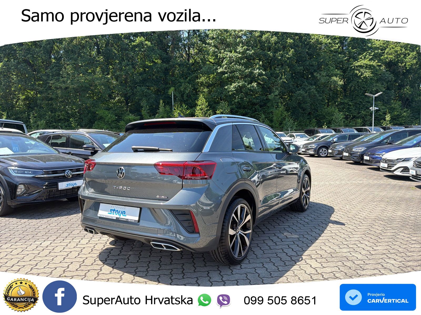 Volkswagen T-Roc I 2.0 TSI (190 KS) 4M DSG LED+GR SJED+ACC