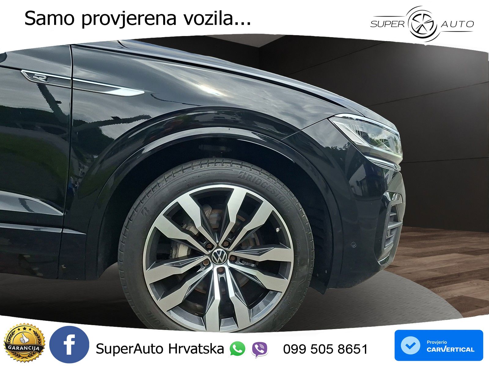 Volkswagen Touareg 3.0 V6 TDI (286 KS) 4MOTION Tiptronic R-Line ZRAČNI+ACC+GR SJED+KAM+PANO