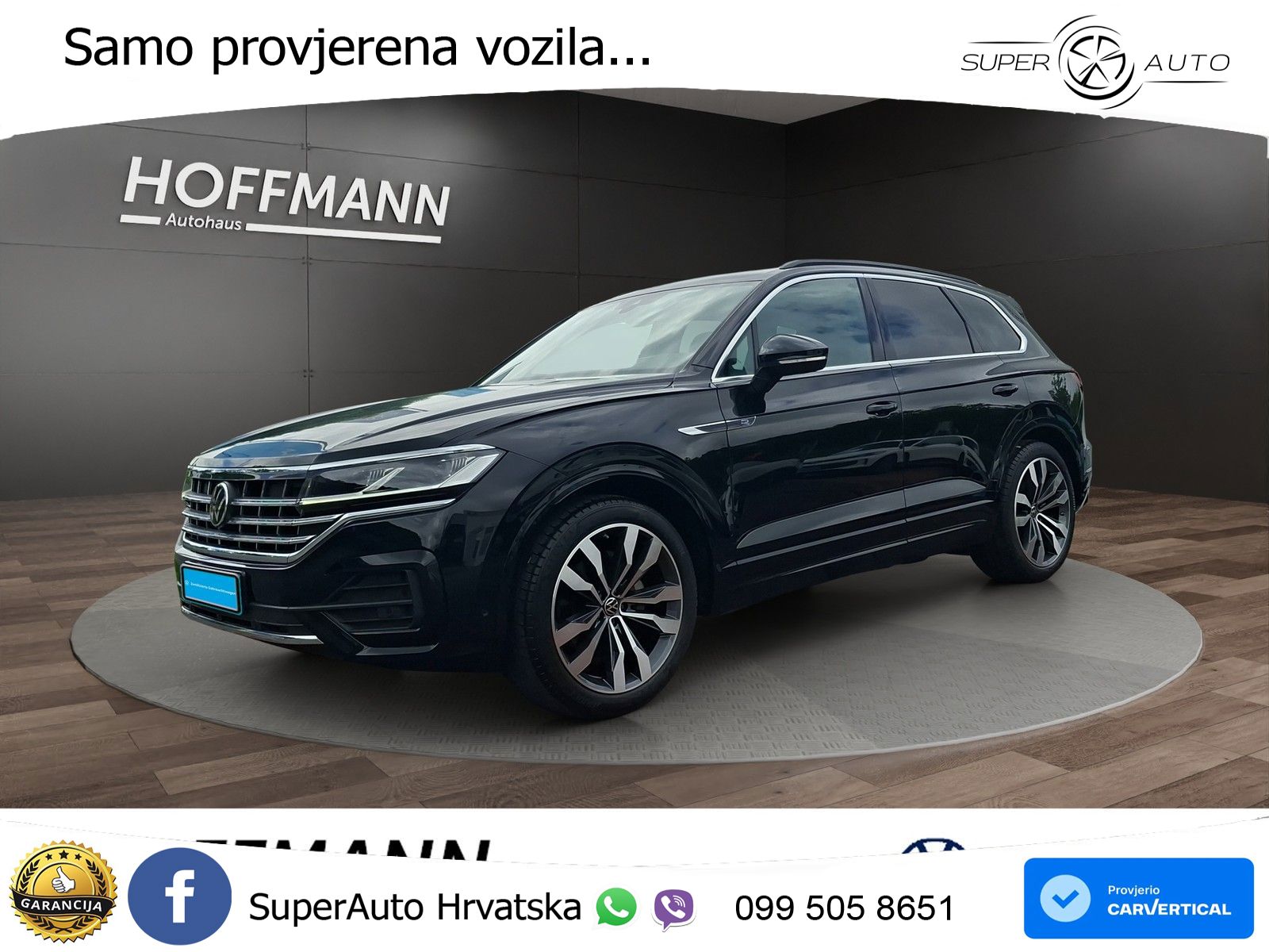 Volkswagen Touareg 3.0 V6 TDI (286 KS) 4MOTION Tiptronic R-Line ZRAČNI+ACC+GR SJED+KAM+PANO