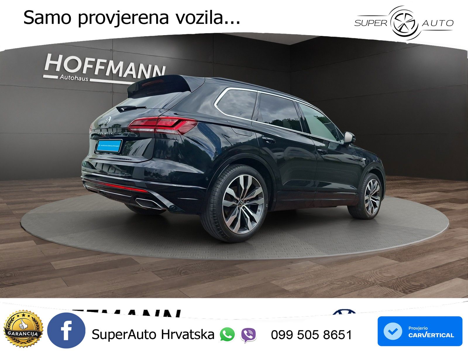 Volkswagen Touareg 3.0 V6 TDI (286 KS) 4MOTION Tiptronic R-Line ZRAČNI+ACC+GR SJED+KAM+PANO