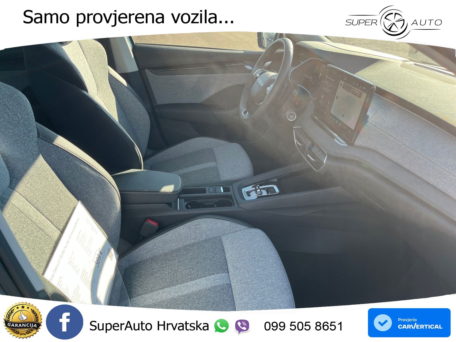 Škoda Octavia Combi 2.0 TDI (150 KS) DSG LED+GR SJED+ACC