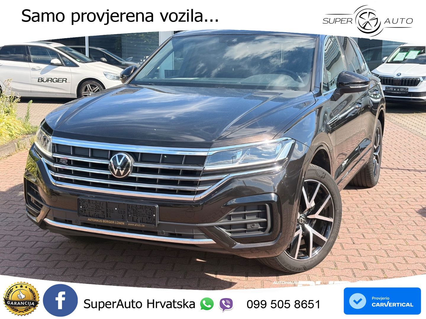 Volkswagen Touareg 3.0 V6 TDI (231 KS) 4MOTION Tiptronic R-Line ZRAČNI+ACC+4xGR SJED+KAM
