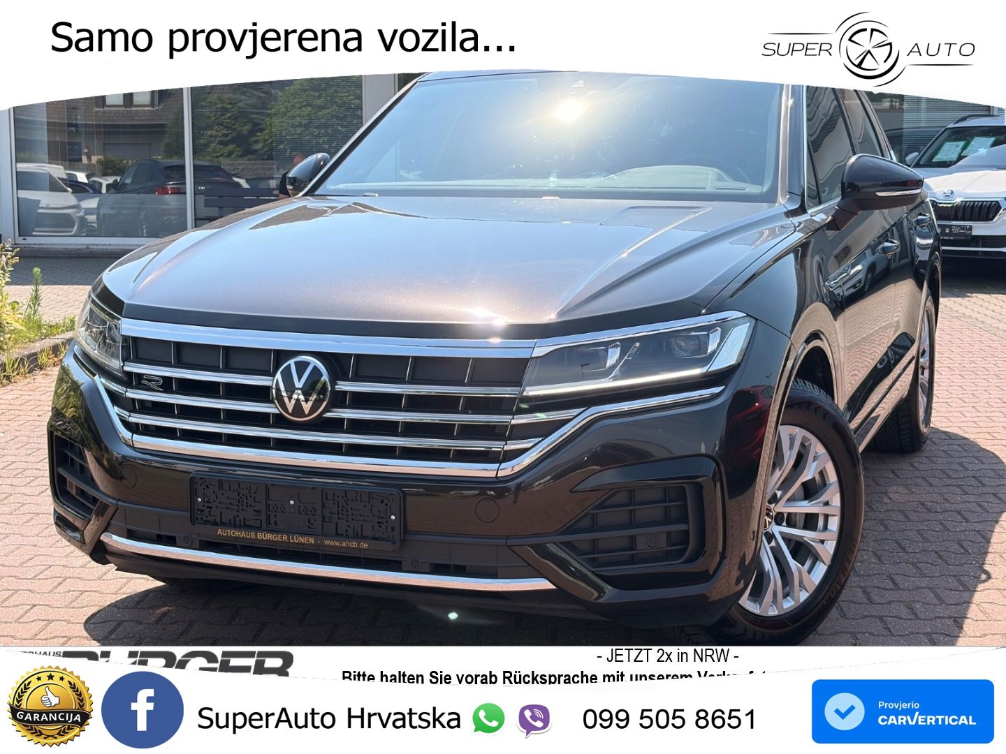 Volkswagen Touareg 3.0 V6 TDI (231 KS) 4MOTION Tiptronic R-Line ZRAČNI+ACC+4xGR SJED+KAM