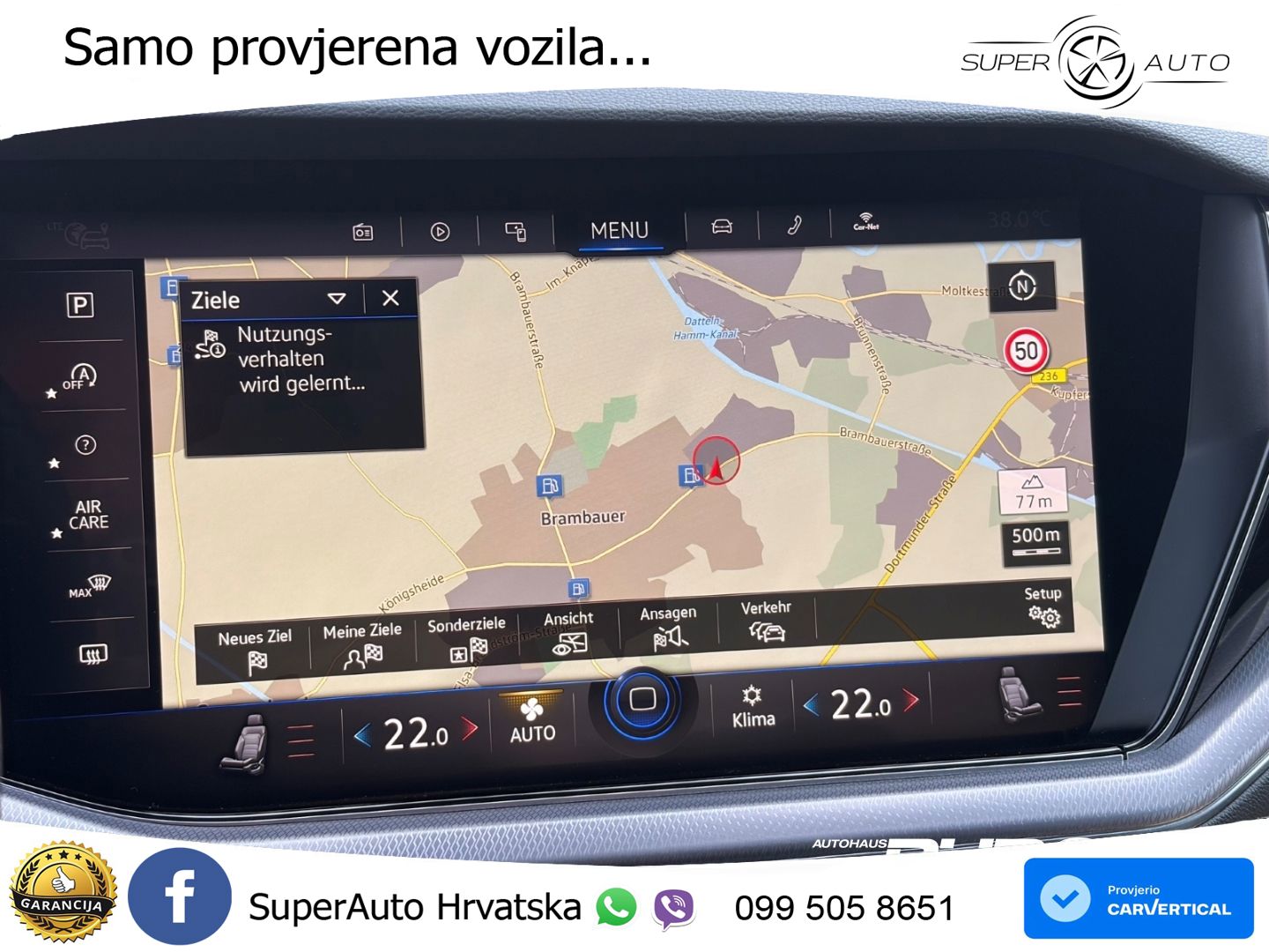 Volkswagen Touareg 3.0 V6 TDI (231 KS) 4MOTION Tiptronic R-Line ZRAČNI+ACC+4xGR SJED+KAM