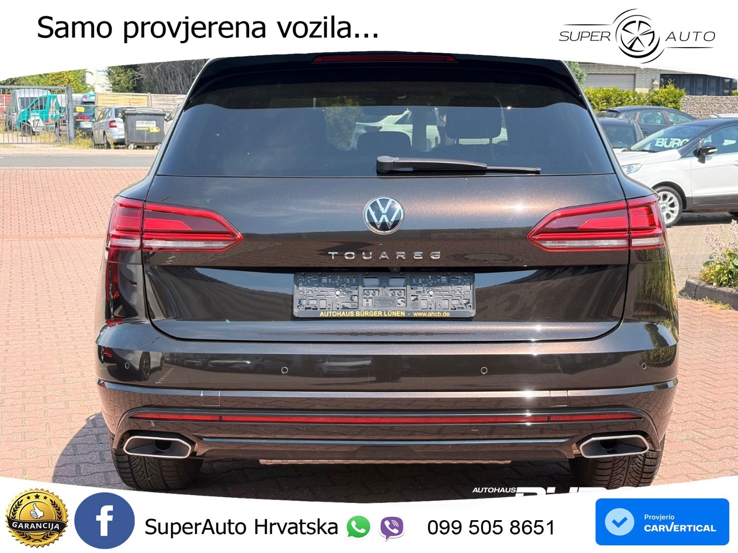 Volkswagen Touareg 3.0 V6 TDI (231 KS) 4MOTION Tiptronic R-Line ZRAČNI+ACC+4xGR SJED+KAM
