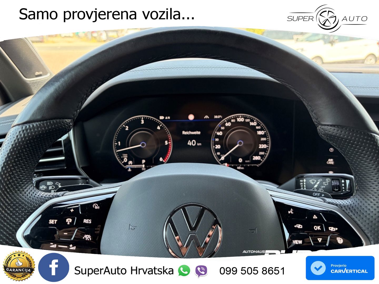 Volkswagen Touareg 3.0 V6 TDI (231 KS) 4MOTION Tiptronic R-Line ZRAČNI+ACC+4xGR SJED+KAM