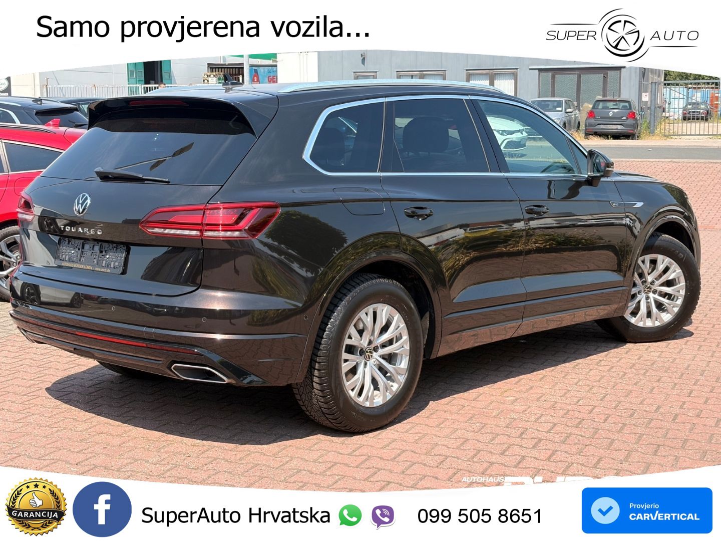 Volkswagen Touareg 3.0 V6 TDI (231 KS) 4MOTION Tiptronic R-Line ZRAČNI+ACC+4xGR SJED+KAM