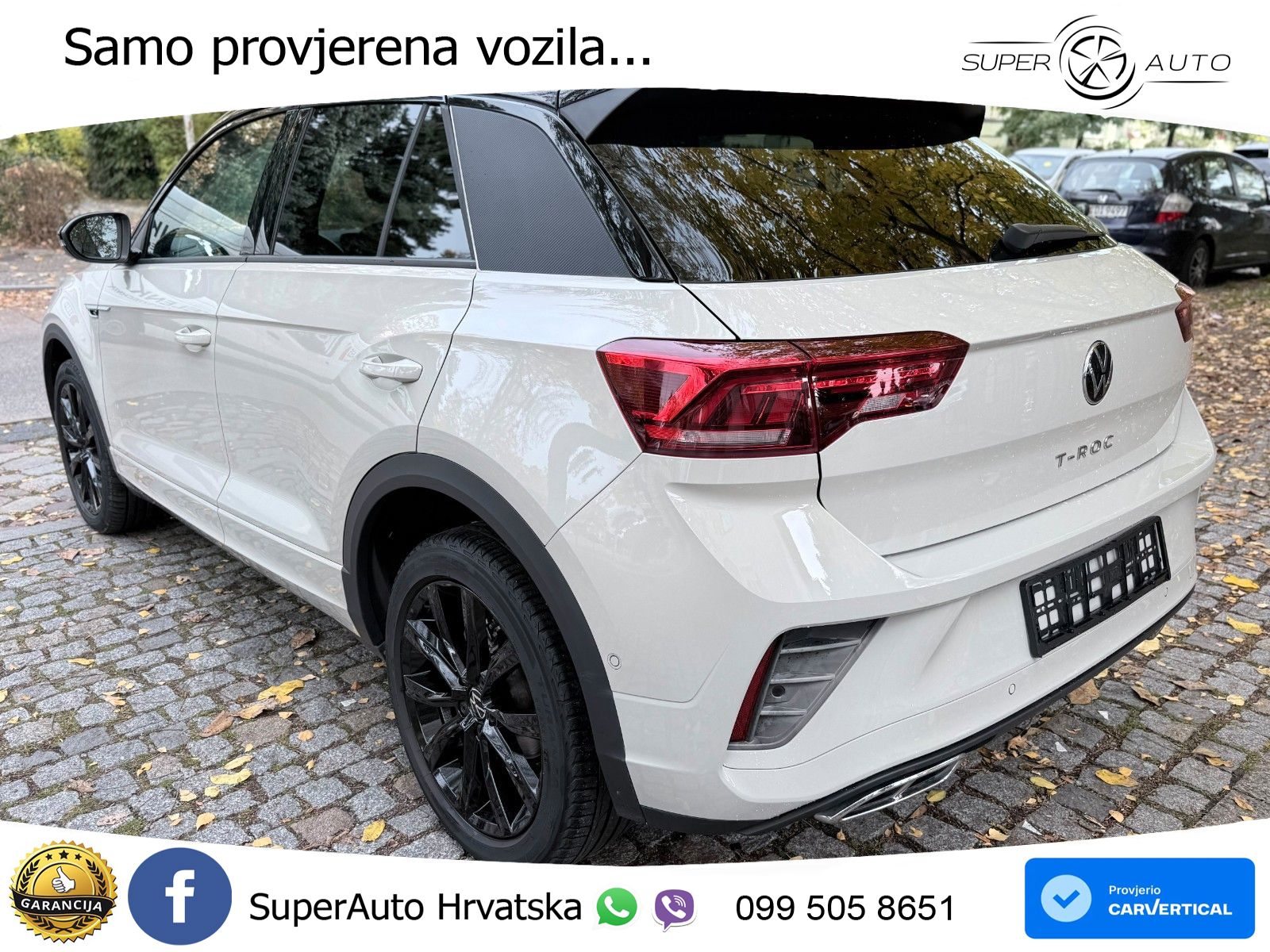 Volkswagen T-Roc 2.0 TDI (150 KS) DSG R-Line LED+GR SJED+ACC