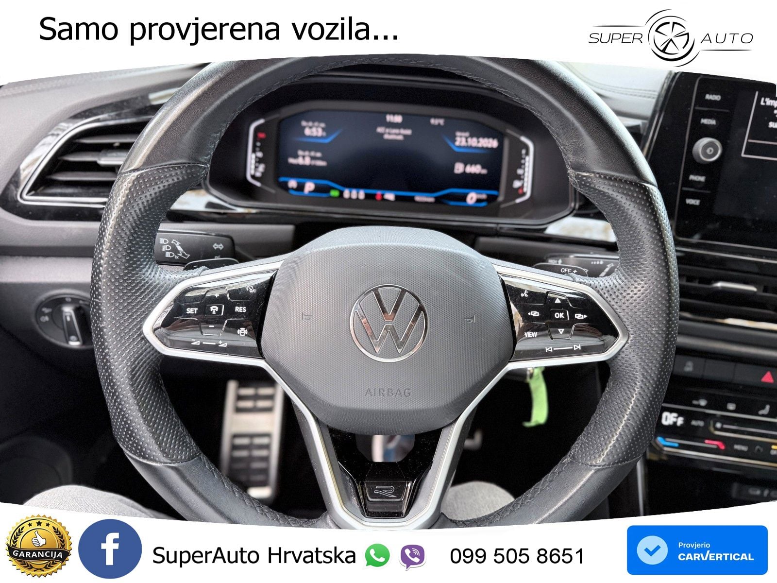 Volkswagen T-Roc 2.0 TDI (150 KS) DSG R-Line LED+GR SJED+ACC