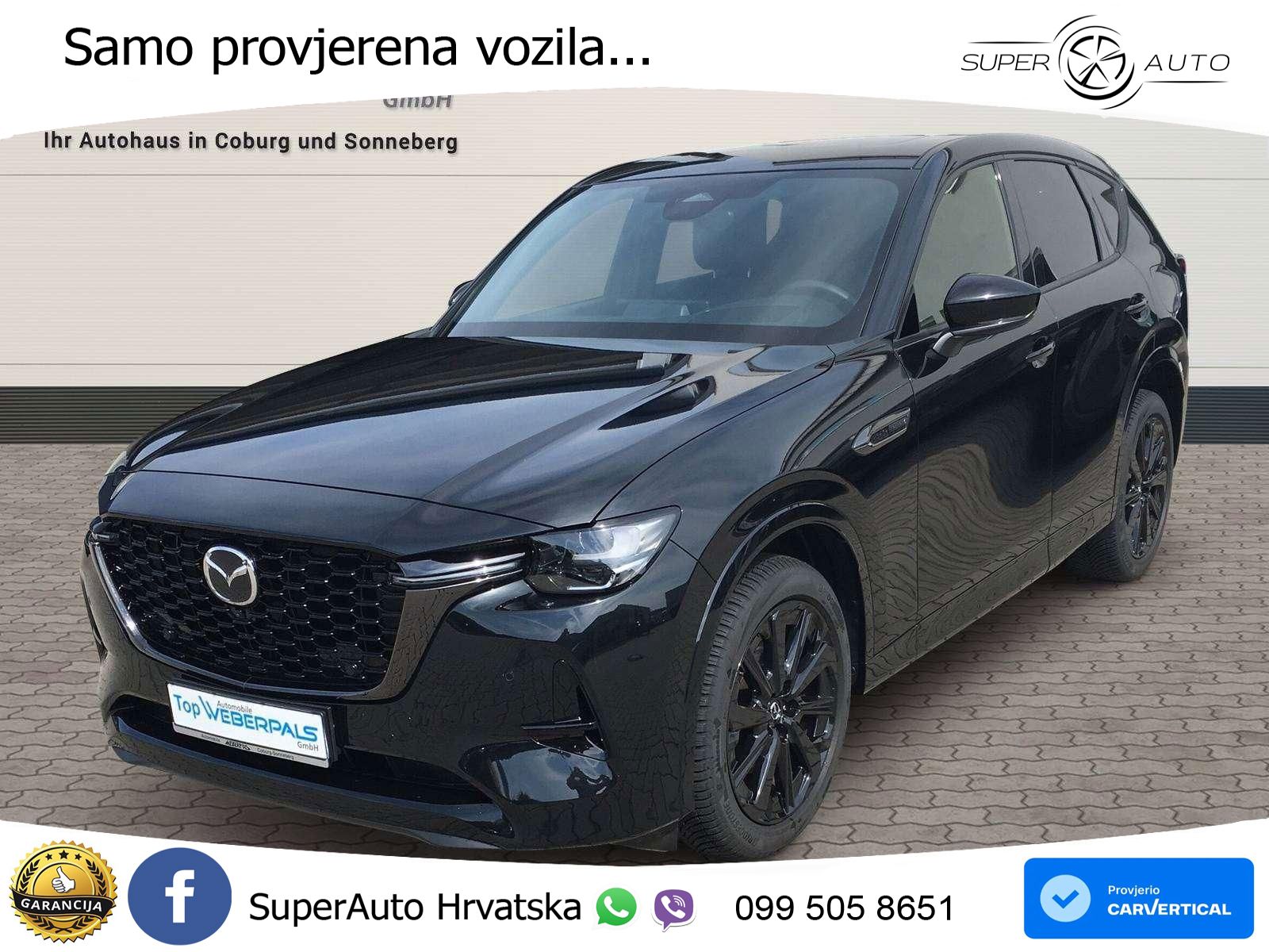 Mazda CX-60 3.3 e-Skyactiv D (254 KS) AWD Automatic LED+GR SJED+ACC