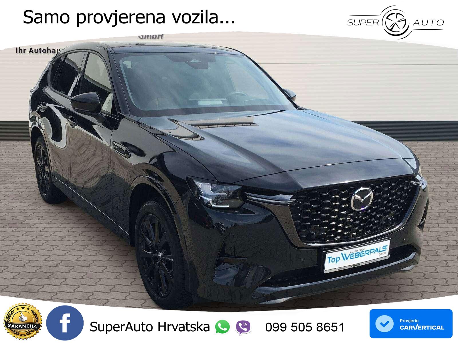 Mazda CX-60 3.3 e-Skyactiv D (254 KS) AWD Automatic LED+GR SJED+ACC