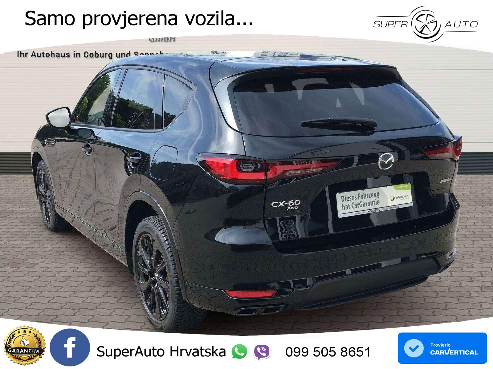 Mazda CX-60 3.3 e-Skyactiv D (254 KS) AWD Automatic LED+GR SJED+ACC