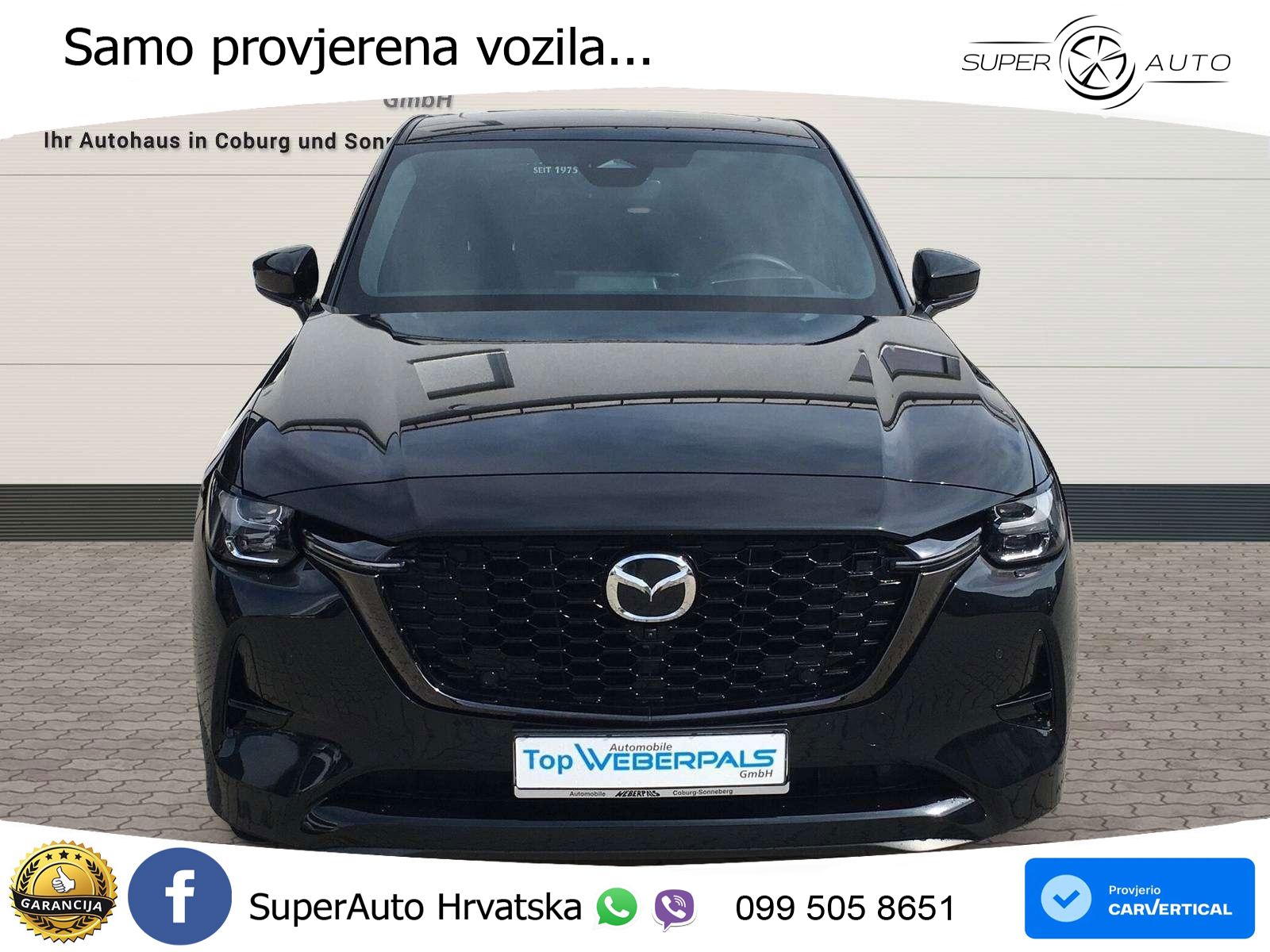 Mazda CX-60 3.3 e-Skyactiv D (254 KS) AWD Automatic LED+GR SJED+ACC