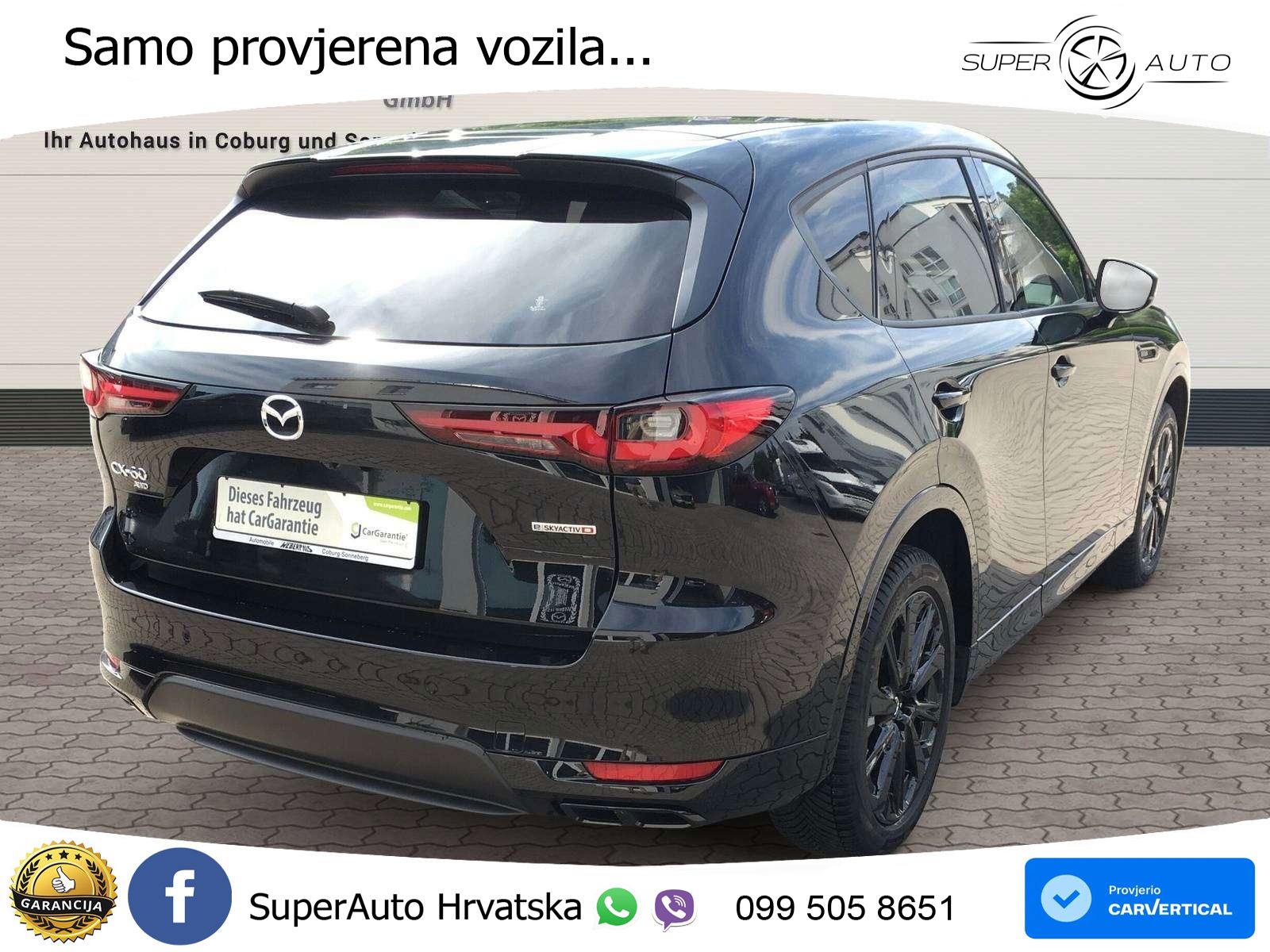 Mazda CX-60 3.3 e-Skyactiv D (254 KS) AWD Automatic LED+GR SJED+ACC