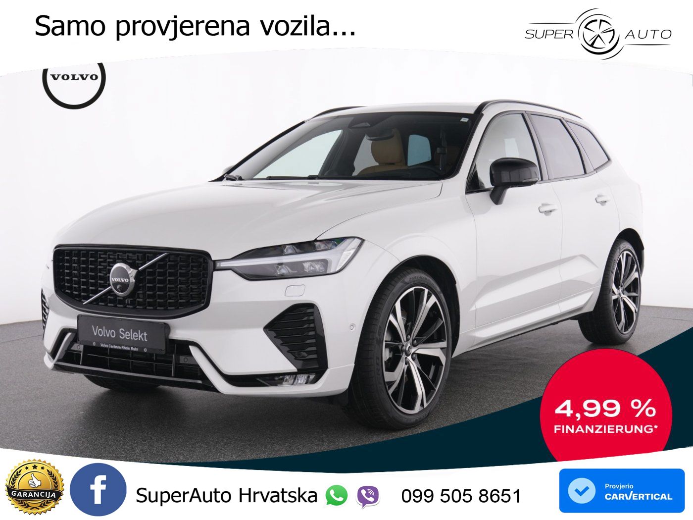 Volvo XC60 B5 Benzin AWD Geartronic LED+GR SJED+ACC