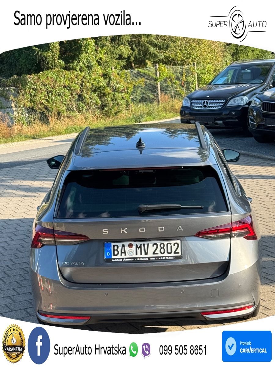 Škoda Octavia Combi 1.5 TSI (150 KS) DSG Selection LED+GR SJED+ACC