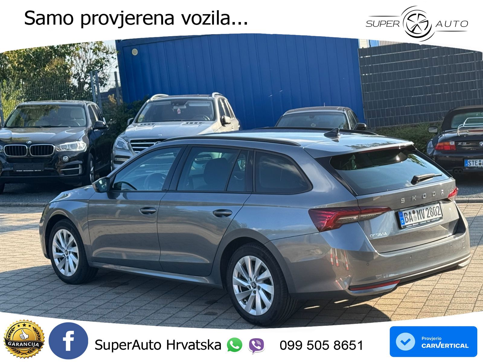 Škoda Octavia Combi 1.5 TSI (150 KS) DSG Selection LED+GR SJED+ACC