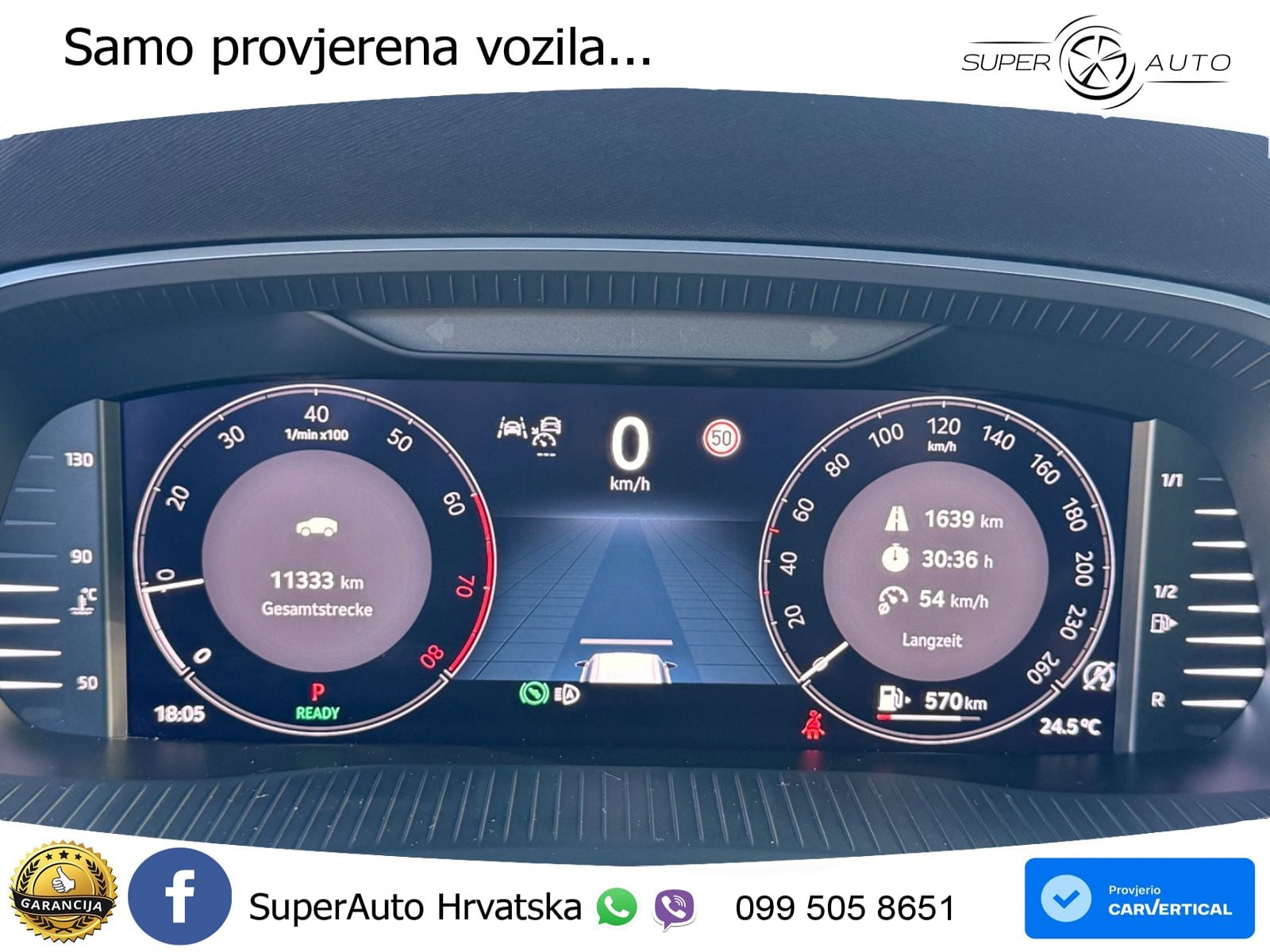 Škoda Octavia Combi 1.5 TSI (150 KS) DSG Selection LED+GR SJED+ACC