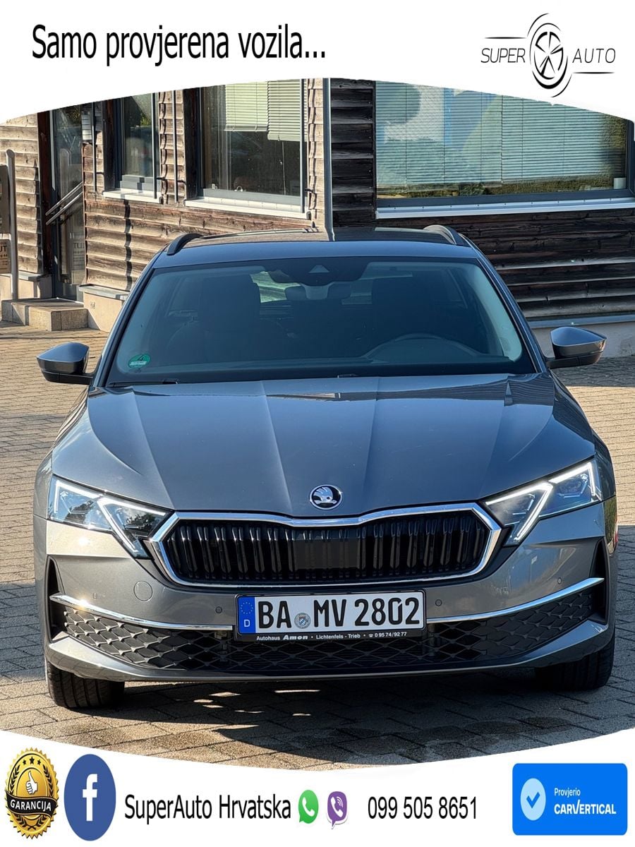 Škoda Octavia Combi 1.5 TSI (150 KS) DSG Selection LED+GR SJED+ACC