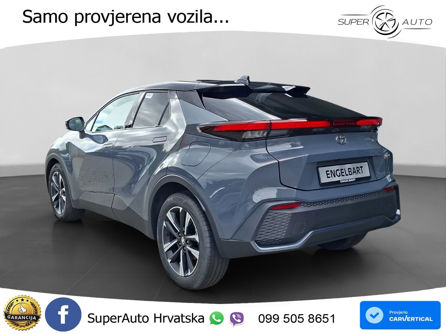 Toyota C-HR 1.8 (140 KS) Hybrid e-CVT Teamplayer LED+GR SJED+ACC