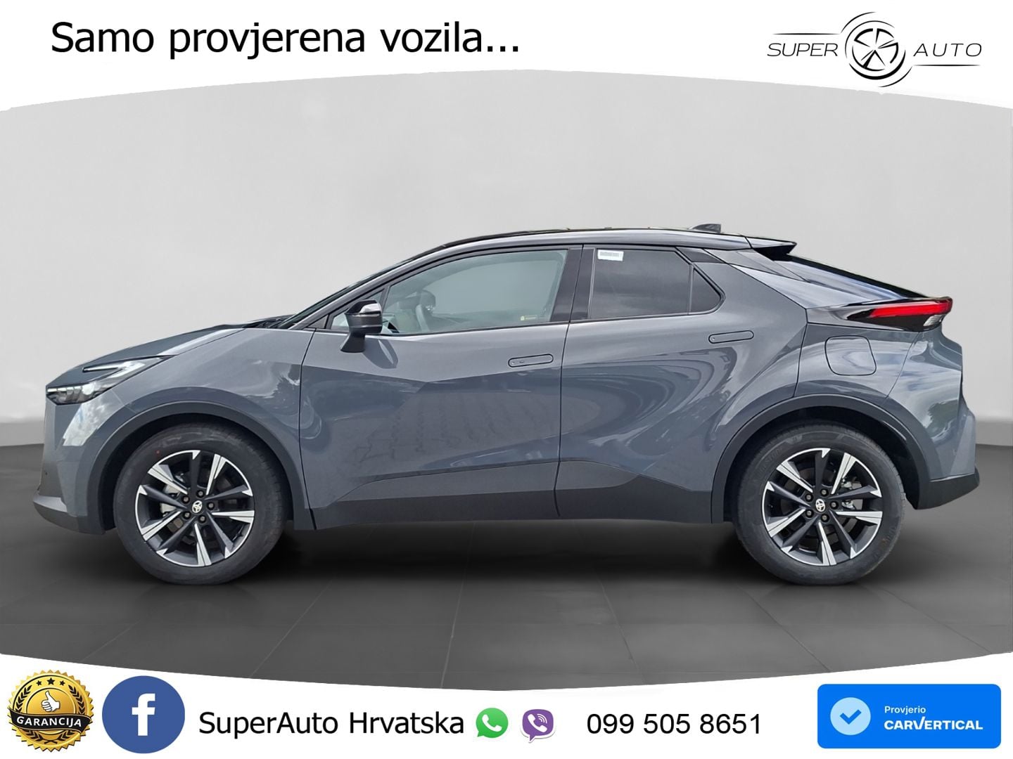 Toyota C-HR 1.8 (140 KS) Hybrid e-CVT Teamplayer LED+GR SJED+ACC