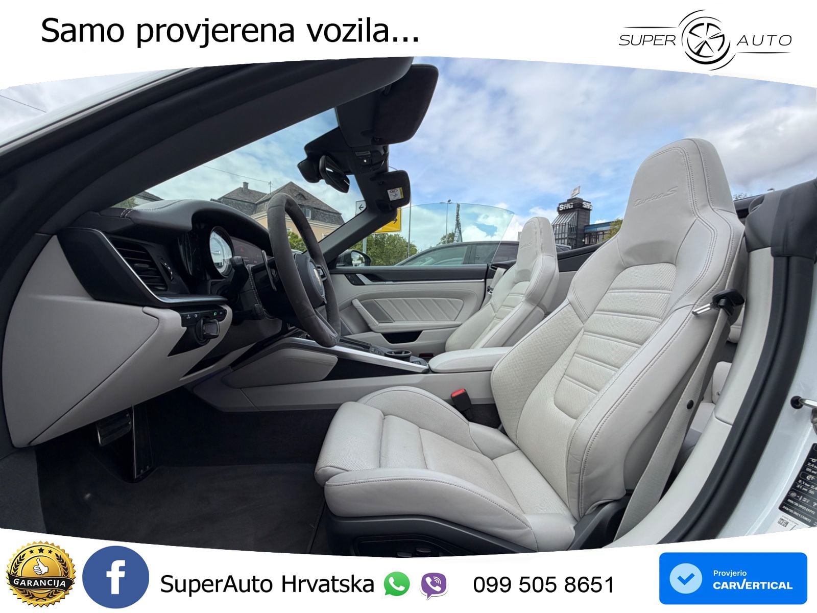 Porsche 911 Turbo S Cabriolet 3.8 (650 KS) PDK ZRAČNI+ACC+GR SJED+KAM