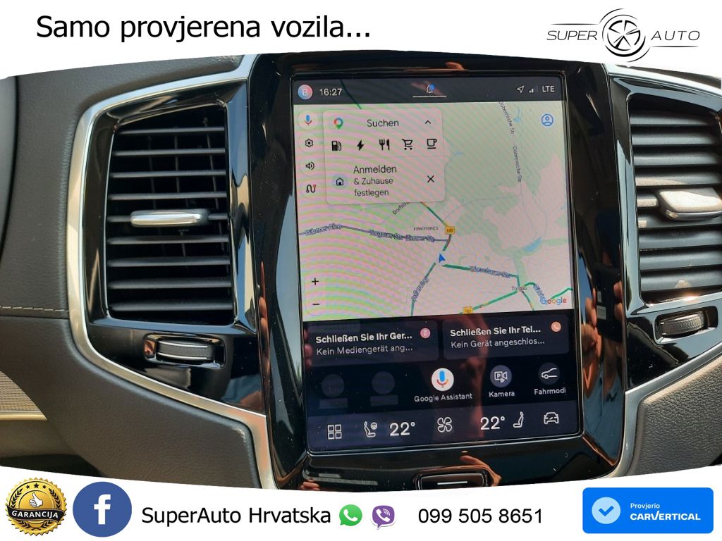 Volvo XC90 2.0 T8 AWD Automatic LED+GR SJED+ACC