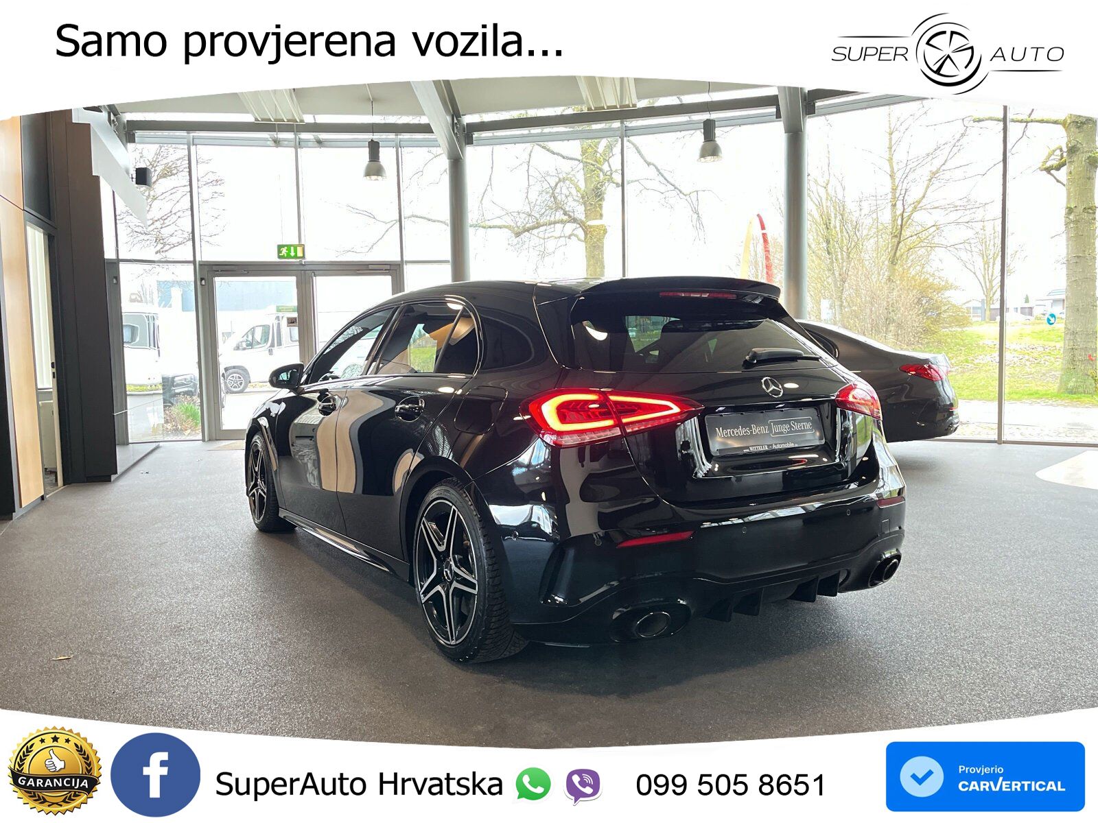 Mercedes-Benz AMG A 35 4MATIC AMG SPEEDSHIFT DCT LED+GR SJED+ACC